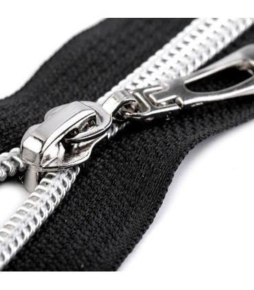 Špirálový zips šírka 7 mm dĺžka 75 cm deliteľný