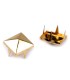 Cvočky na oblečenie PYRAMÍDA 12 x 12 mm