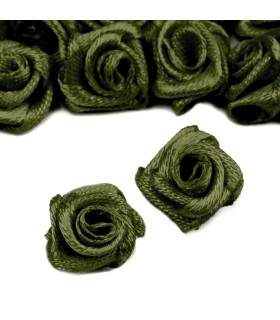 Saténová ružička Ø 13 - 15 mm