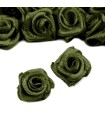 Saténová ružička Ø 13 - 15 mm